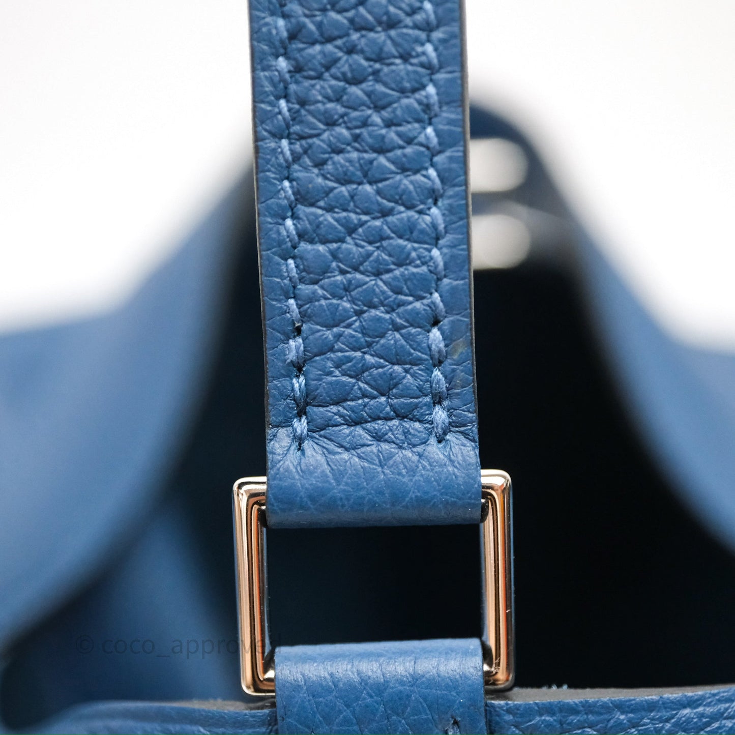 Hermès Picotin 18 Deep Blue S4 Taurillon Maurice Palladium Hardware