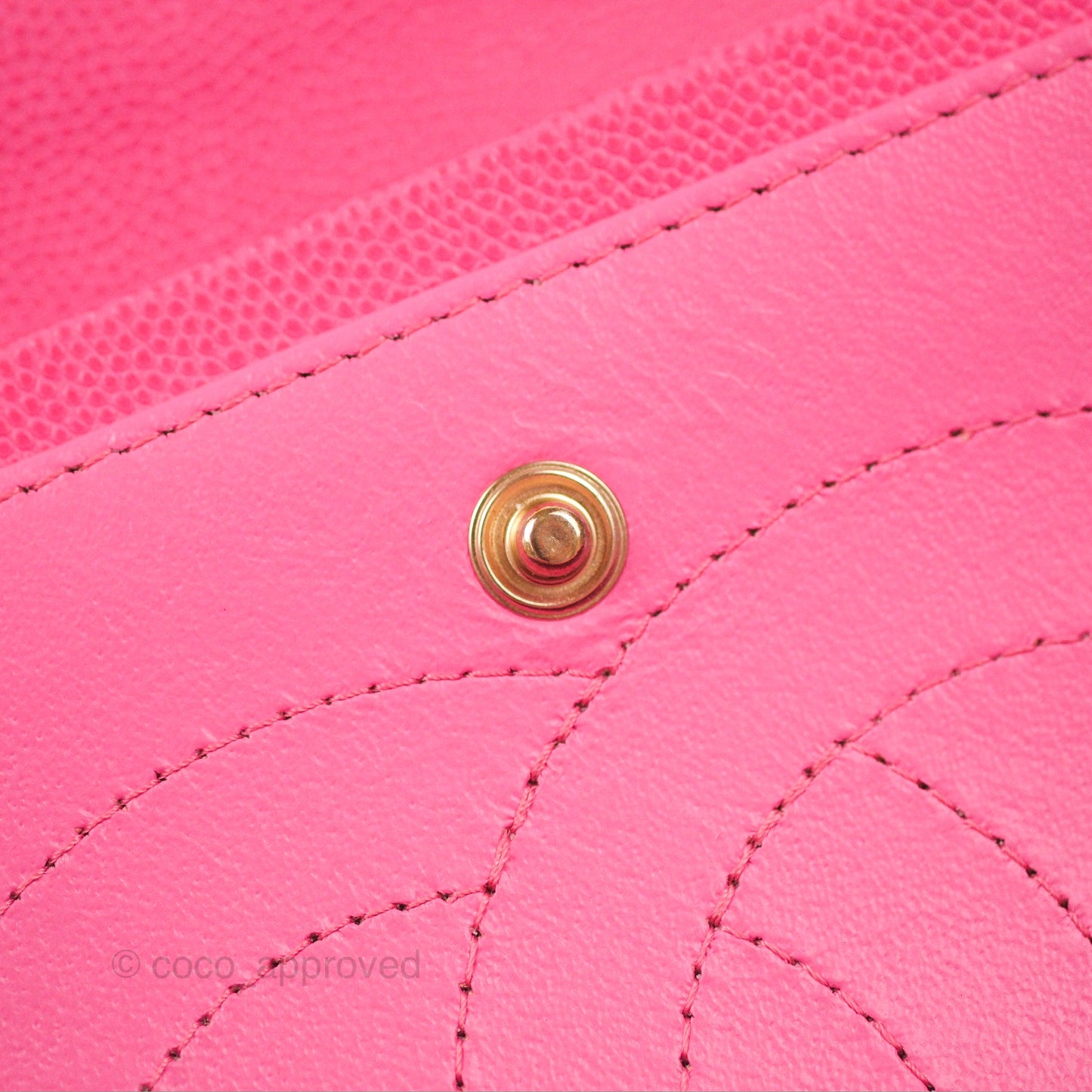 Chanel Jumbo Double Flap Pink Caviar Gold Hardware⁣⁣
