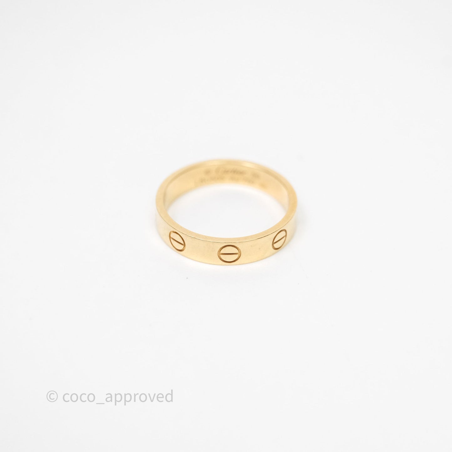 Cartier Love Ring Small Model Gold