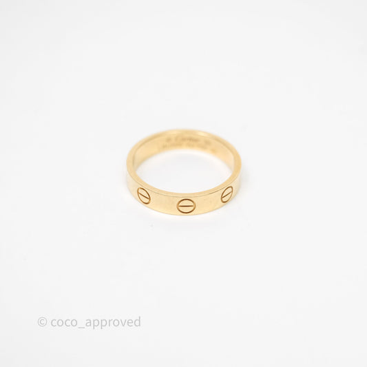 Cartier Love Ring Small Model Gold