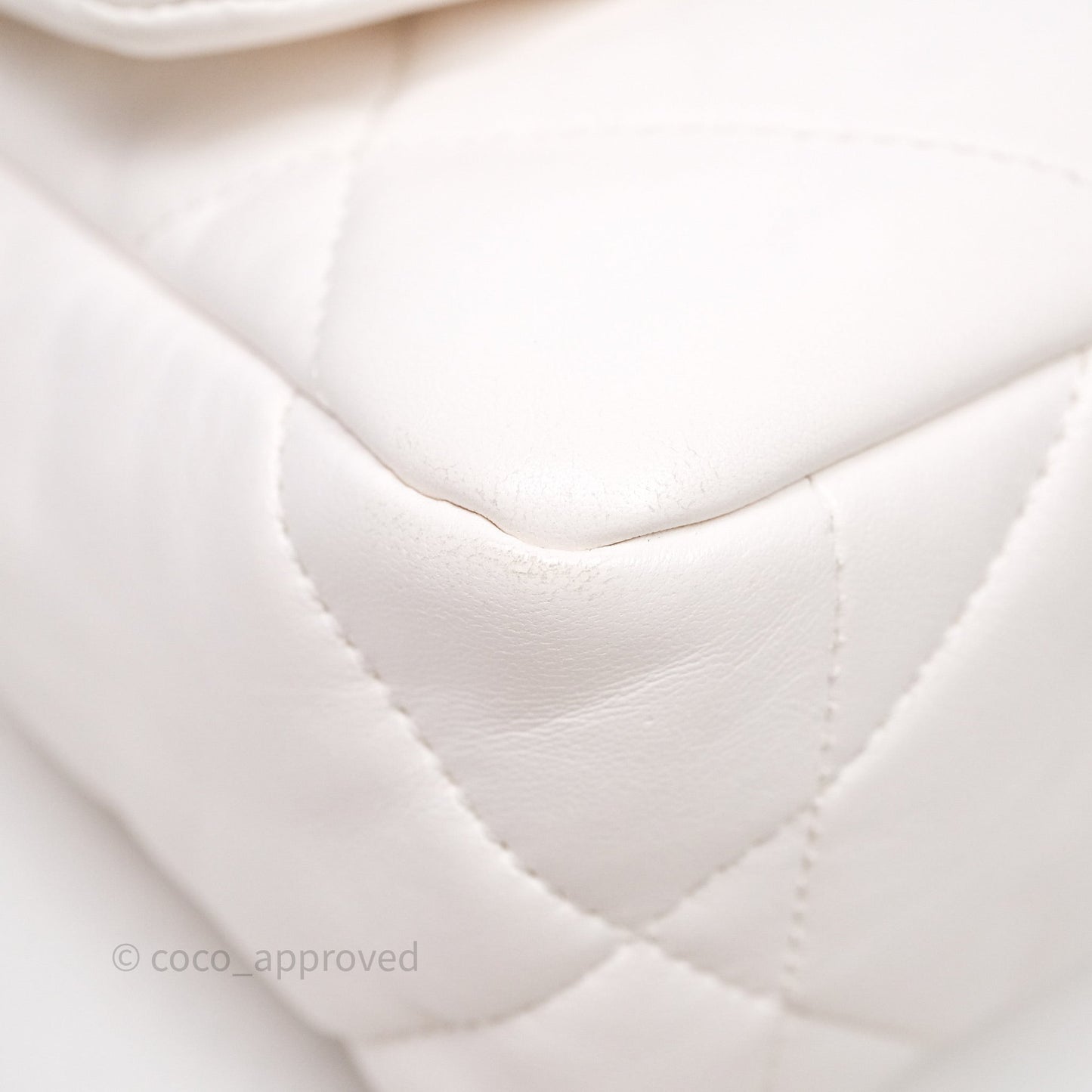 Chanel 19 Small White Mixed Hardware