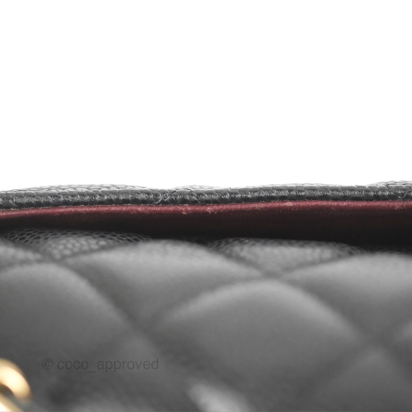 Chanel Jumbo Double Flap Black Caviar Gold Hardware⁣⁣