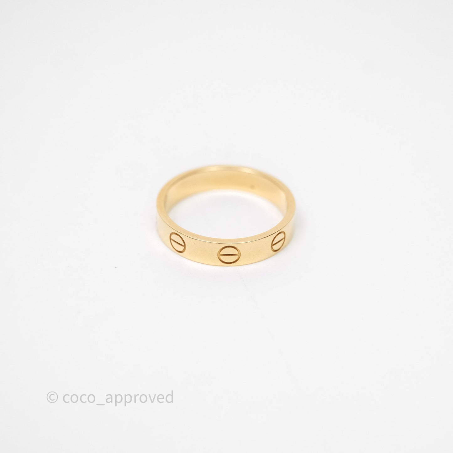 Cartier Love Ring Small Model Gold