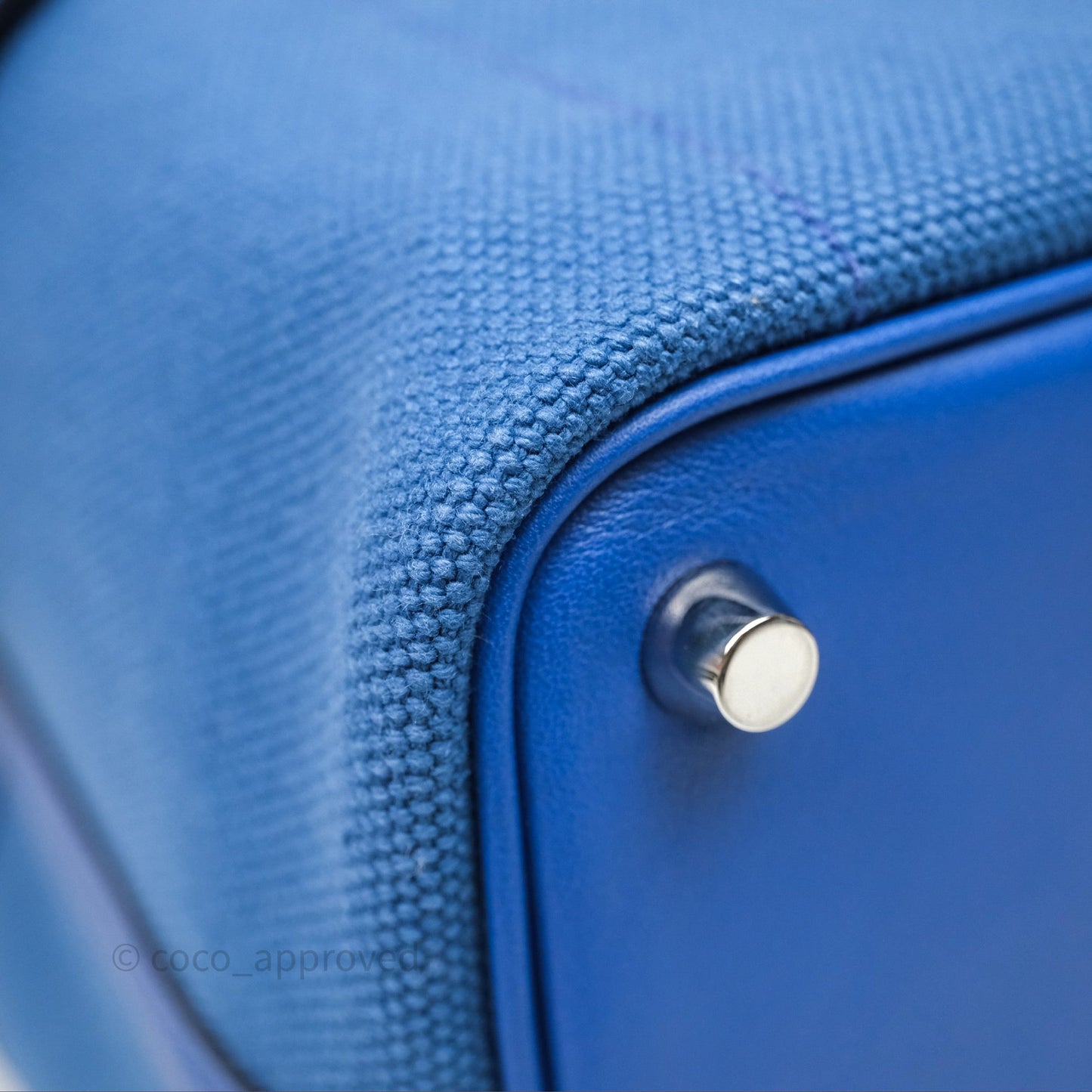 Hermes Picotin Lock 18 Cargo Pockets Bleu Royal Palladium Hardware