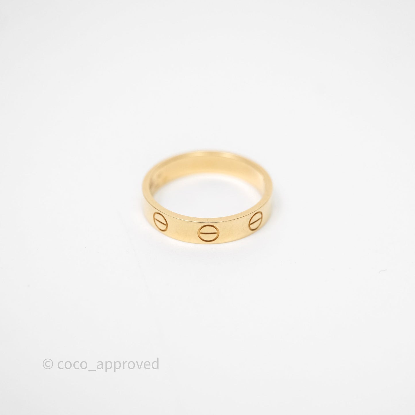 Cartier Love Ring Small Model Gold