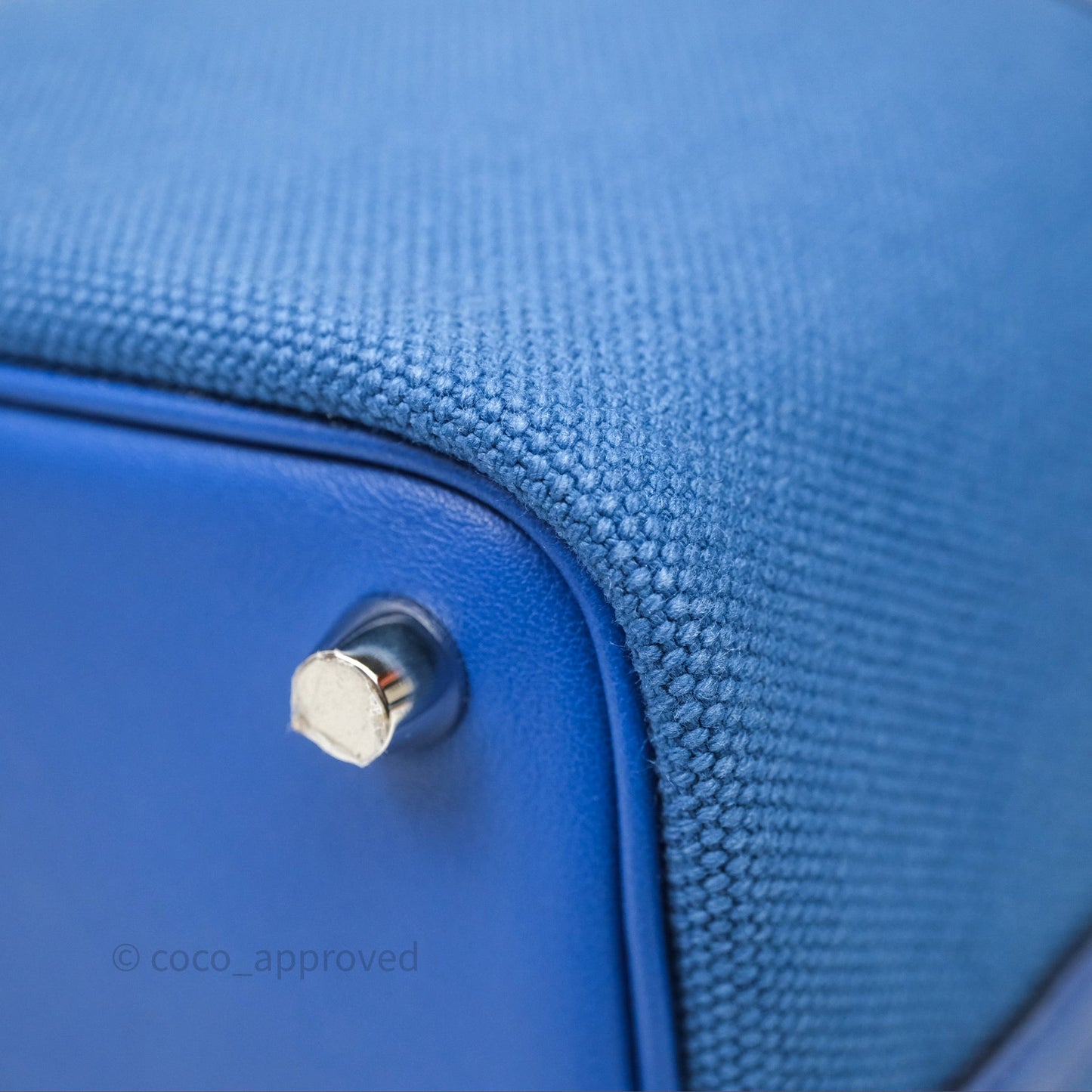 Hermes Picotin Lock 18 Cargo Pockets Bleu Royal Palladium Hardware