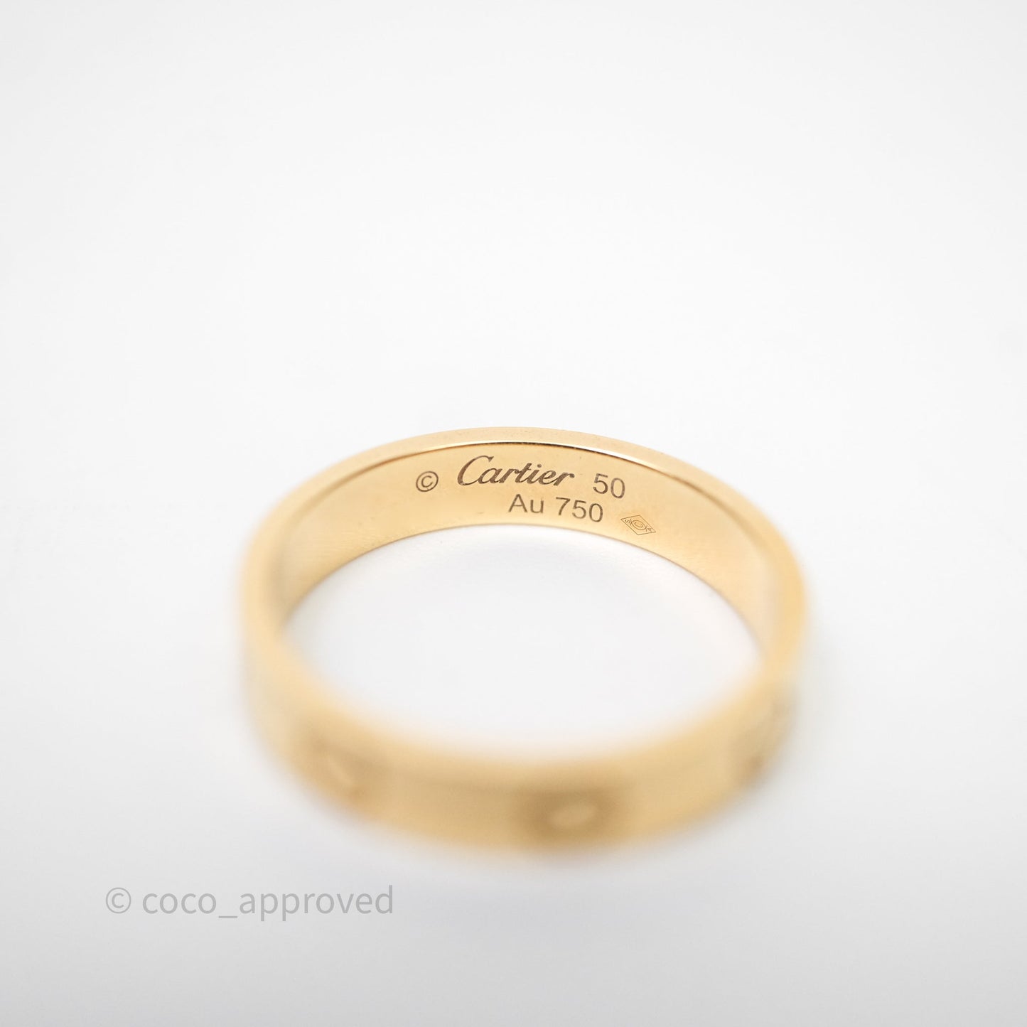 Cartier Love Ring Small Model Gold