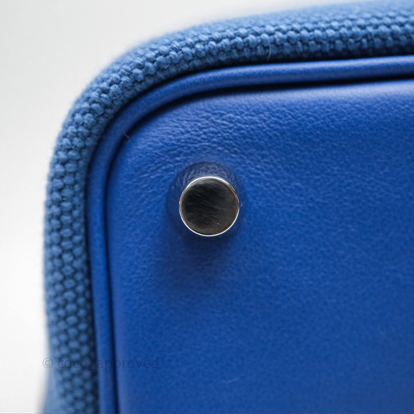 Hermes Picotin Lock 18 Cargo Pockets Bleu Royal Palladium Hardware