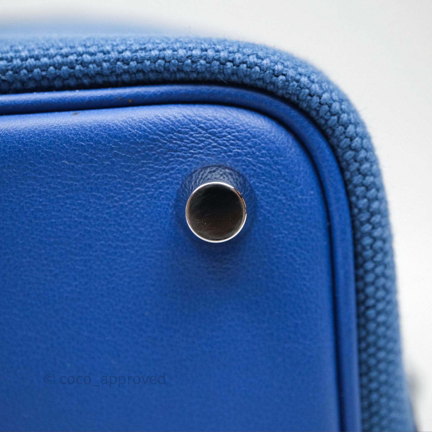 Hermes Picotin Lock 18 Cargo Pockets Bleu Royal Palladium Hardware