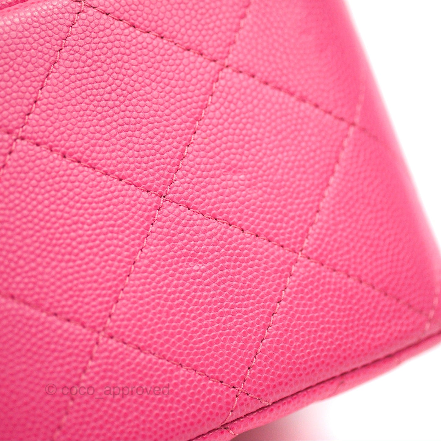 Chanel Jumbo Double Flap Pink Caviar Gold Hardware⁣⁣