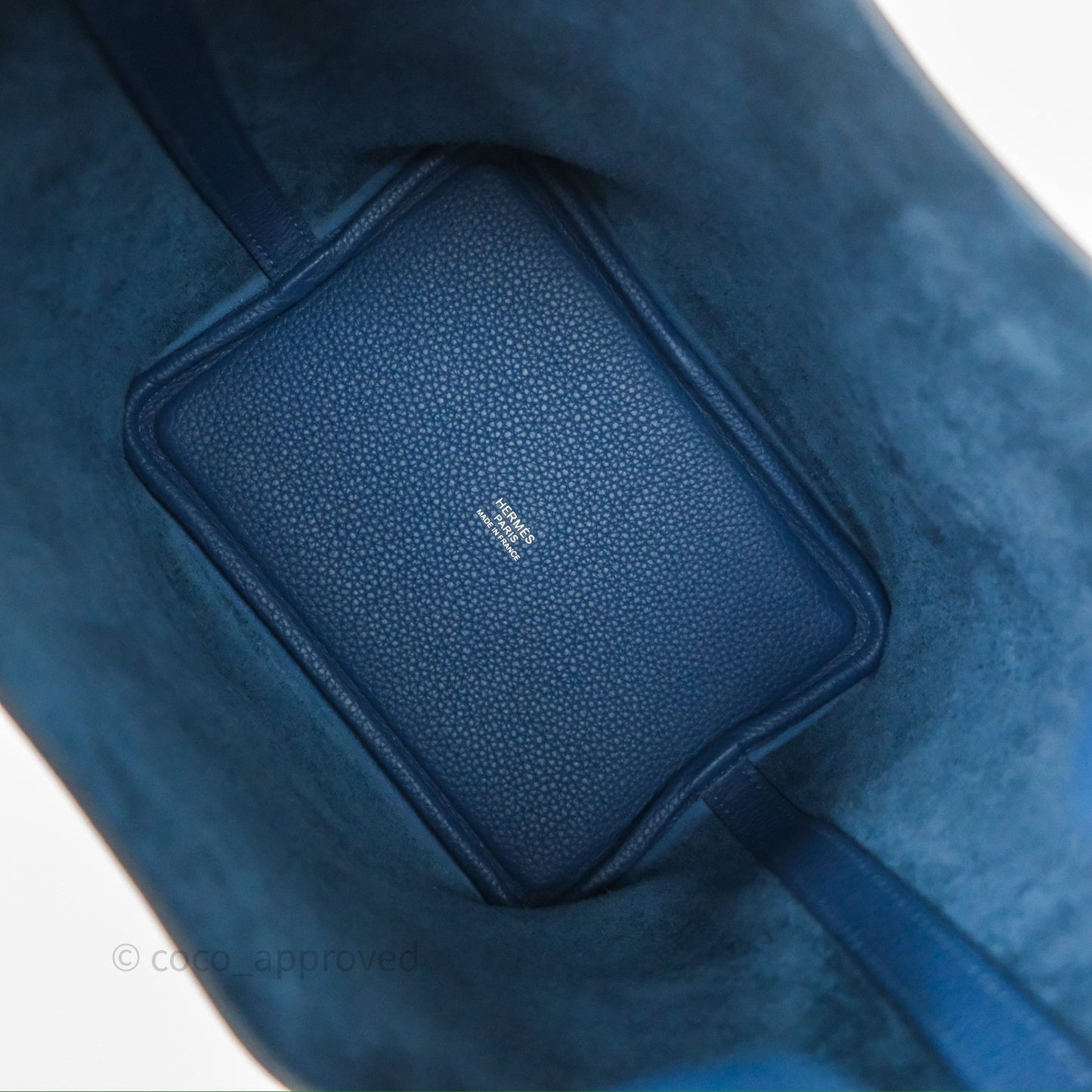 Hermès Picotin 18 Deep Blue S4 Taurillon Maurice Palladium Hardware