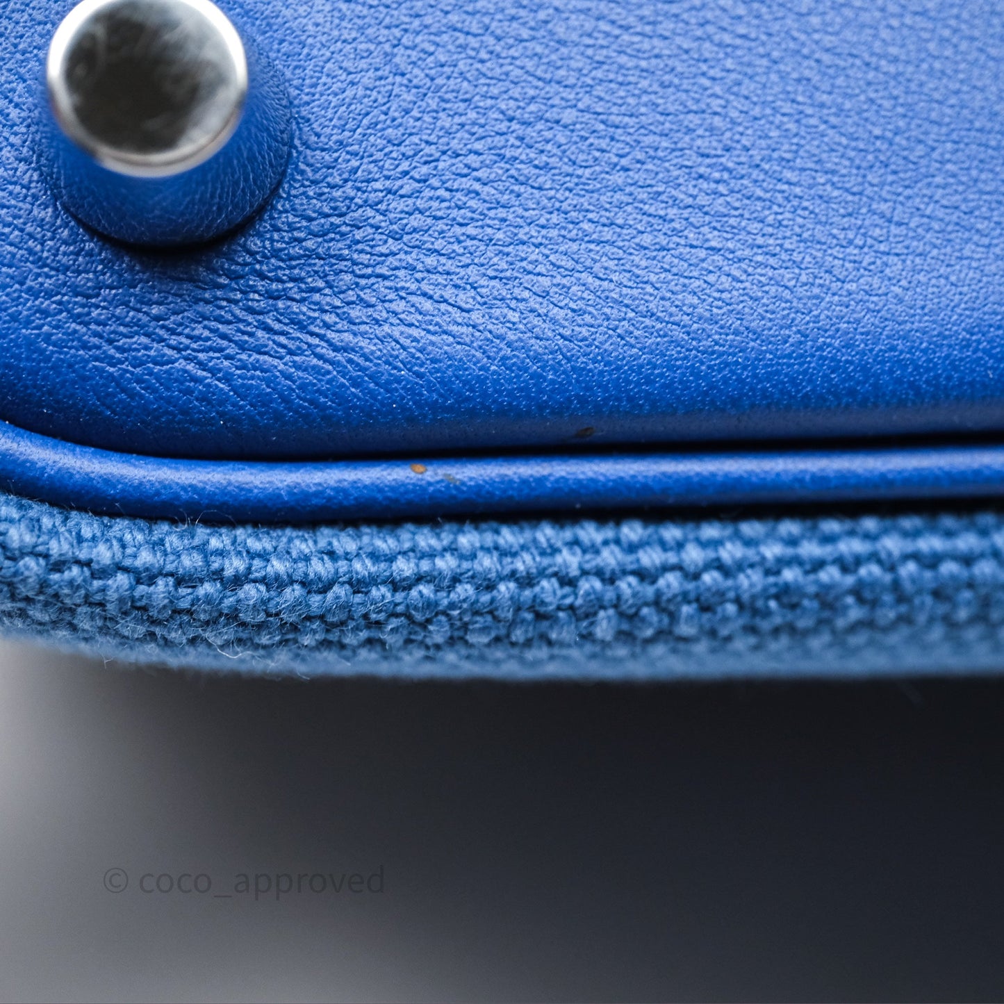 Hermes Picotin Lock 18 Cargo Pockets Bleu Royal Palladium Hardware