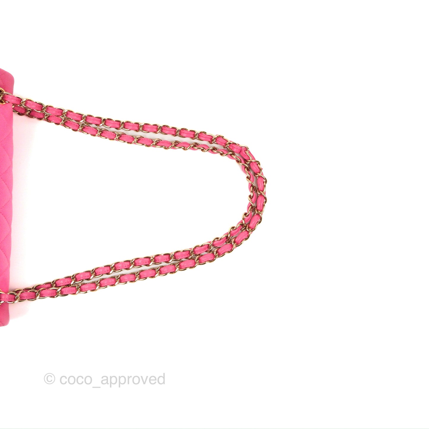 Chanel Jumbo Double Flap Pink Caviar Gold Hardware⁣⁣