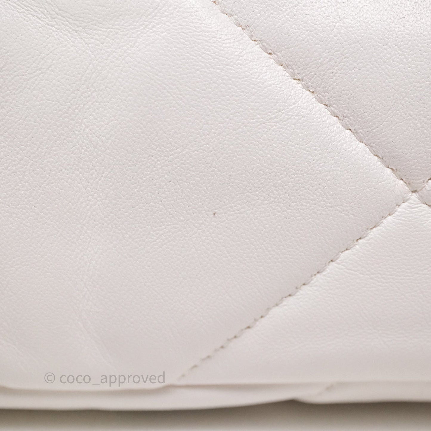 Chanel 19 Small White Mixed Hardware