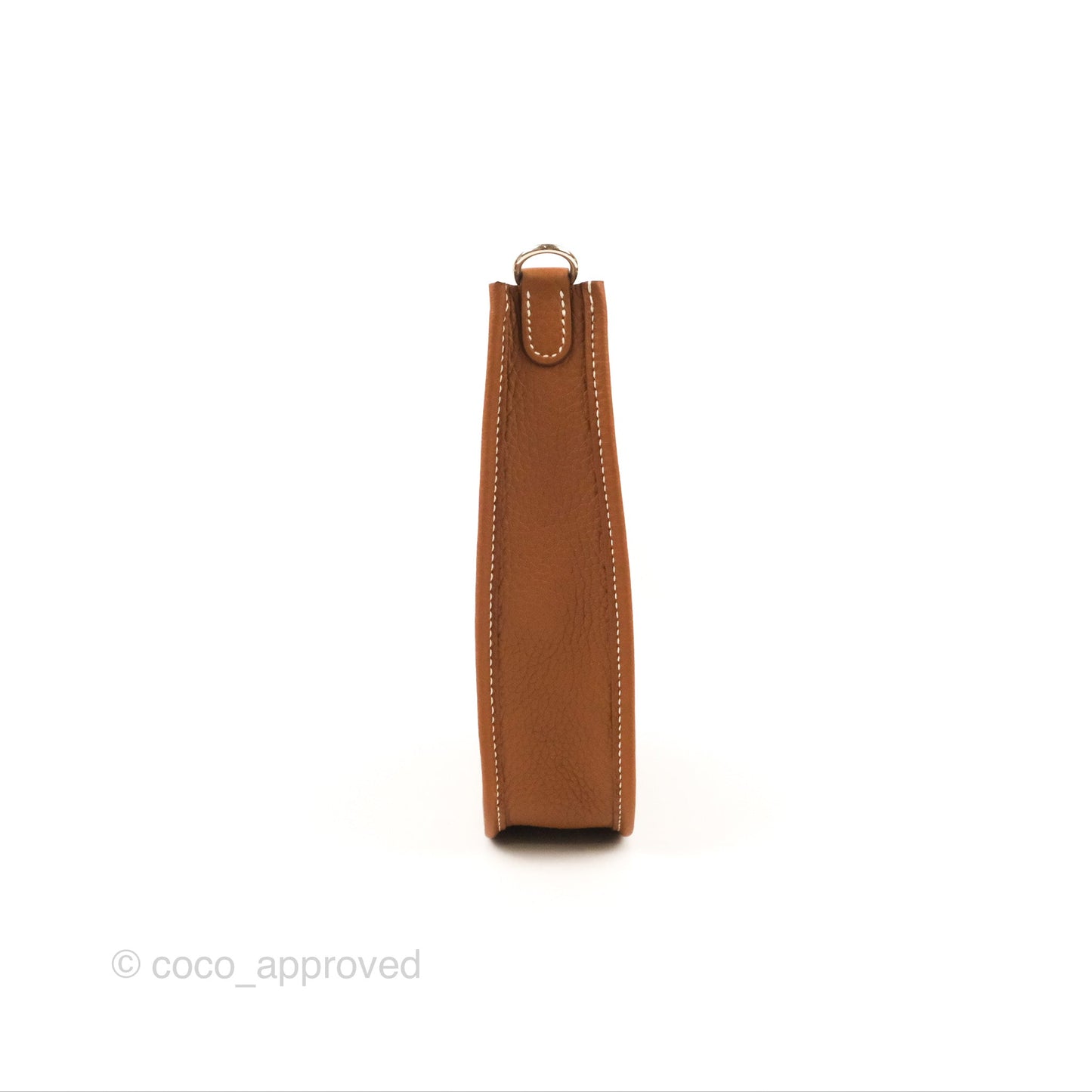 Hermès Mini Evelyne 16 Gold Clemence Palladium Hardware