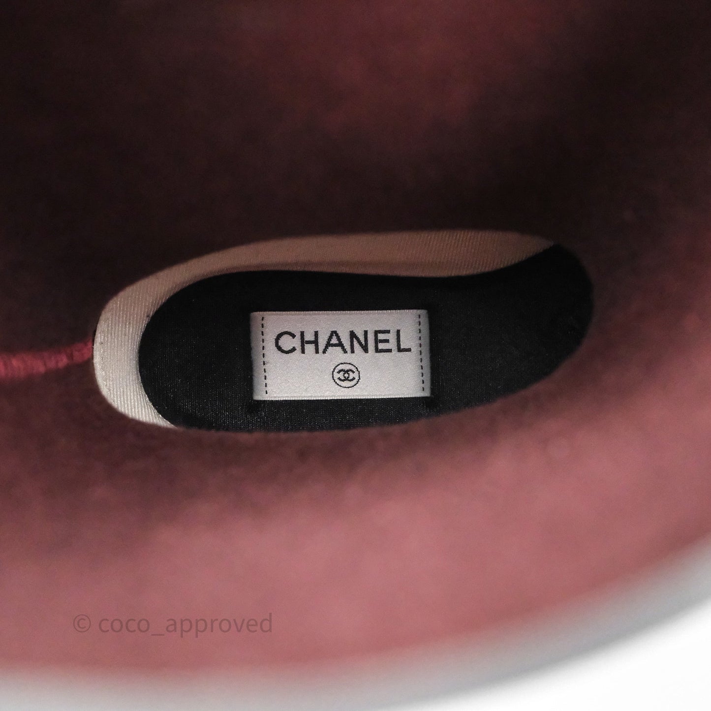 Chanel CC Rain Boots Black Caoutchouc Size 38