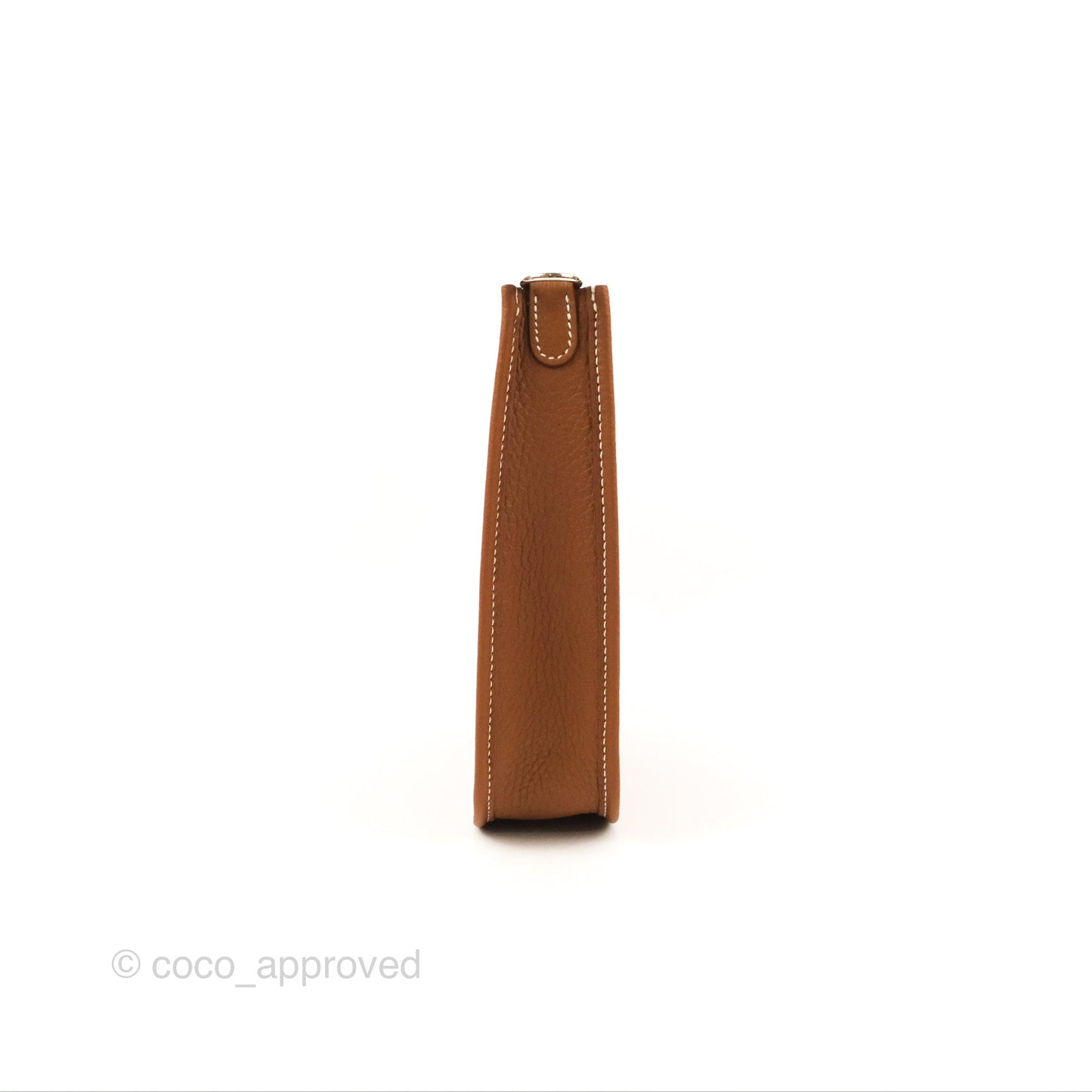 Hermès Mini Evelyne 16 Gold Clemence Palladium Hardware
