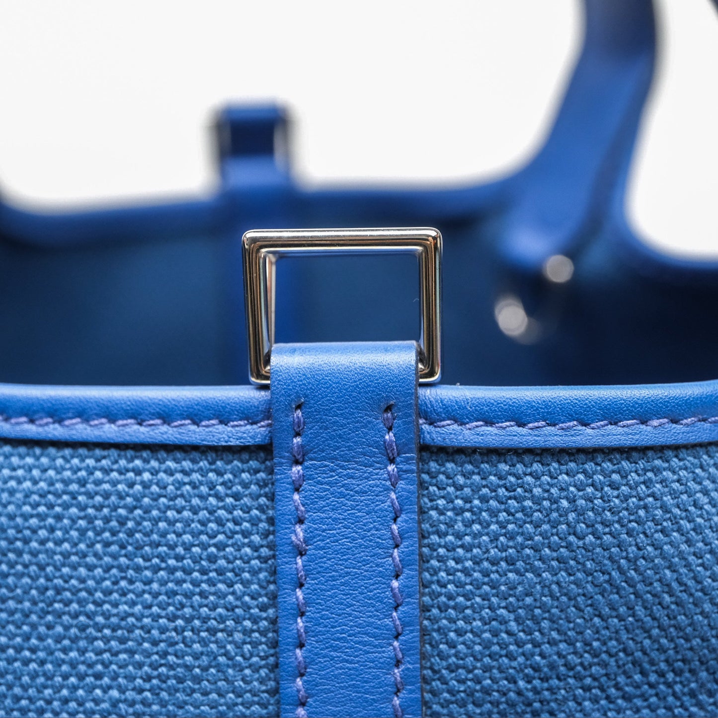 Hermes Picotin Lock 18 Cargo Pockets Bleu Royal Palladium Hardware