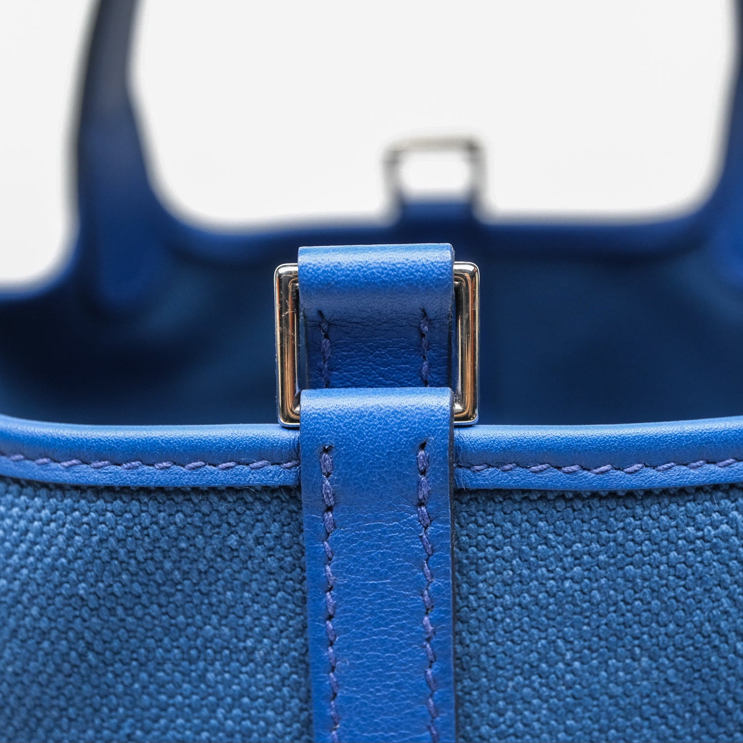 Hermes Picotin Lock 18 Cargo Pockets Bleu Royal Palladium Hardware