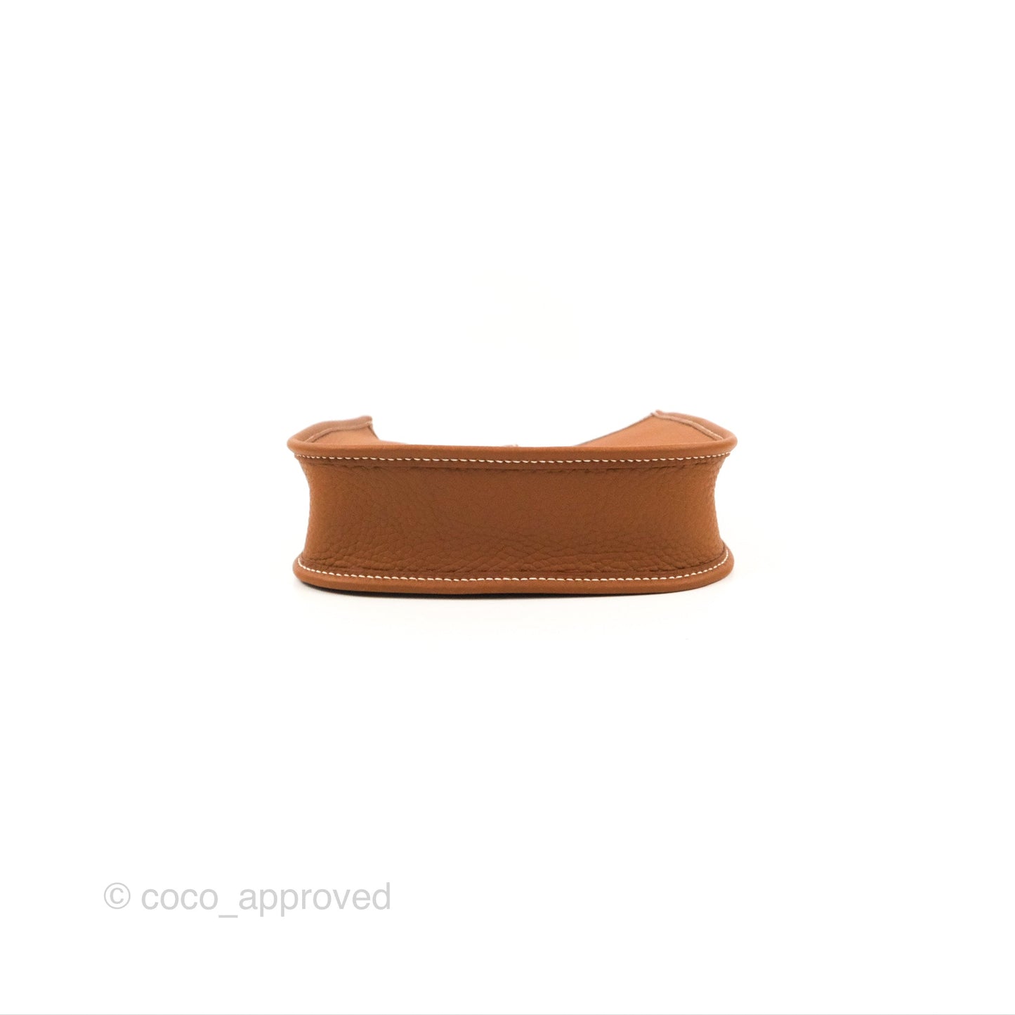 Hermès Mini Evelyne 16 Gold Clemence Palladium Hardware