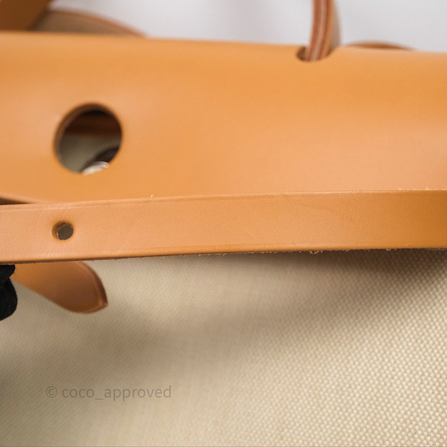 Hermès Herbag Zip 31 Retourne Beton/Natural/Nata Canvas