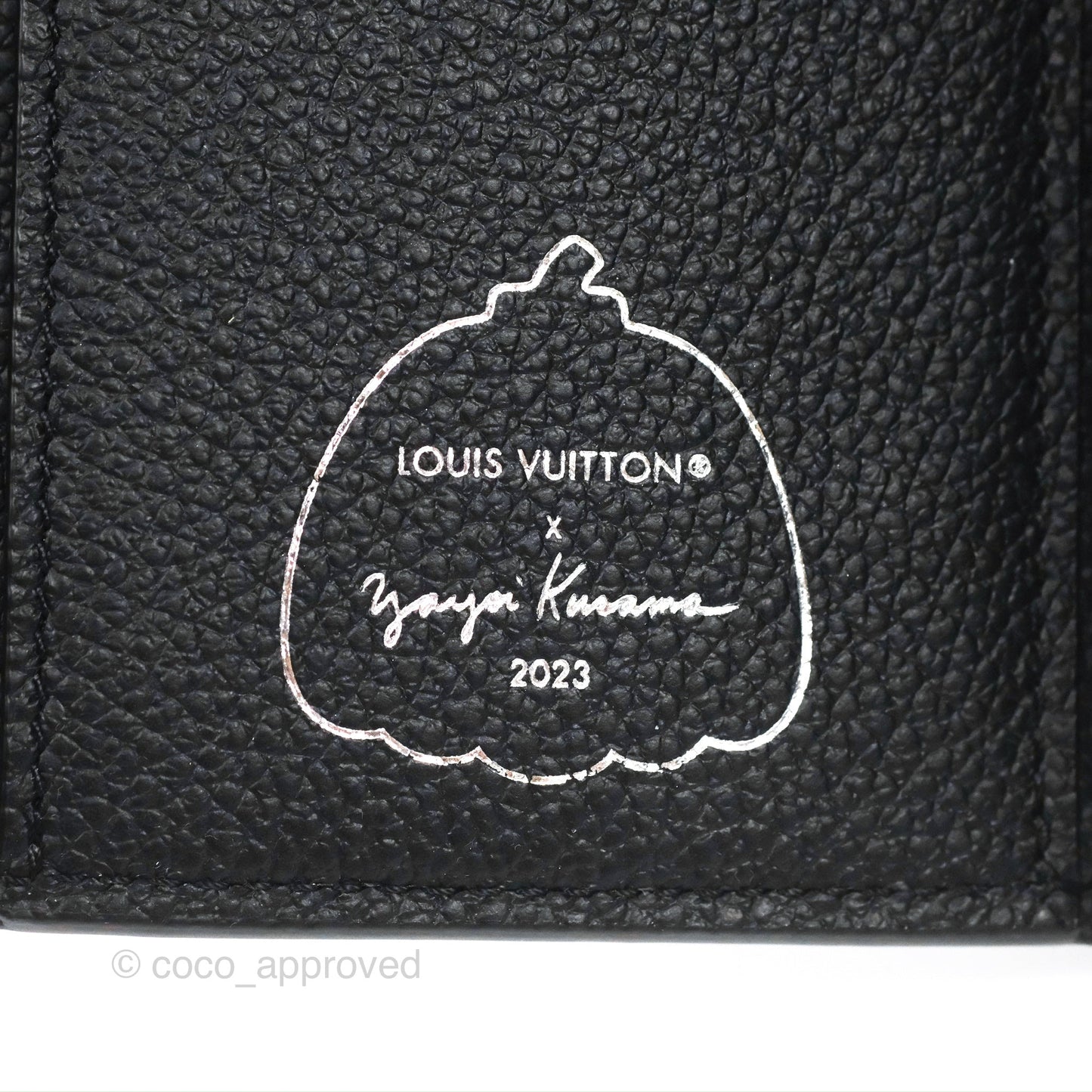 Louis Vuitton x Yayoi Kusama Victorine Wallet White/Black Monogram Empreinte