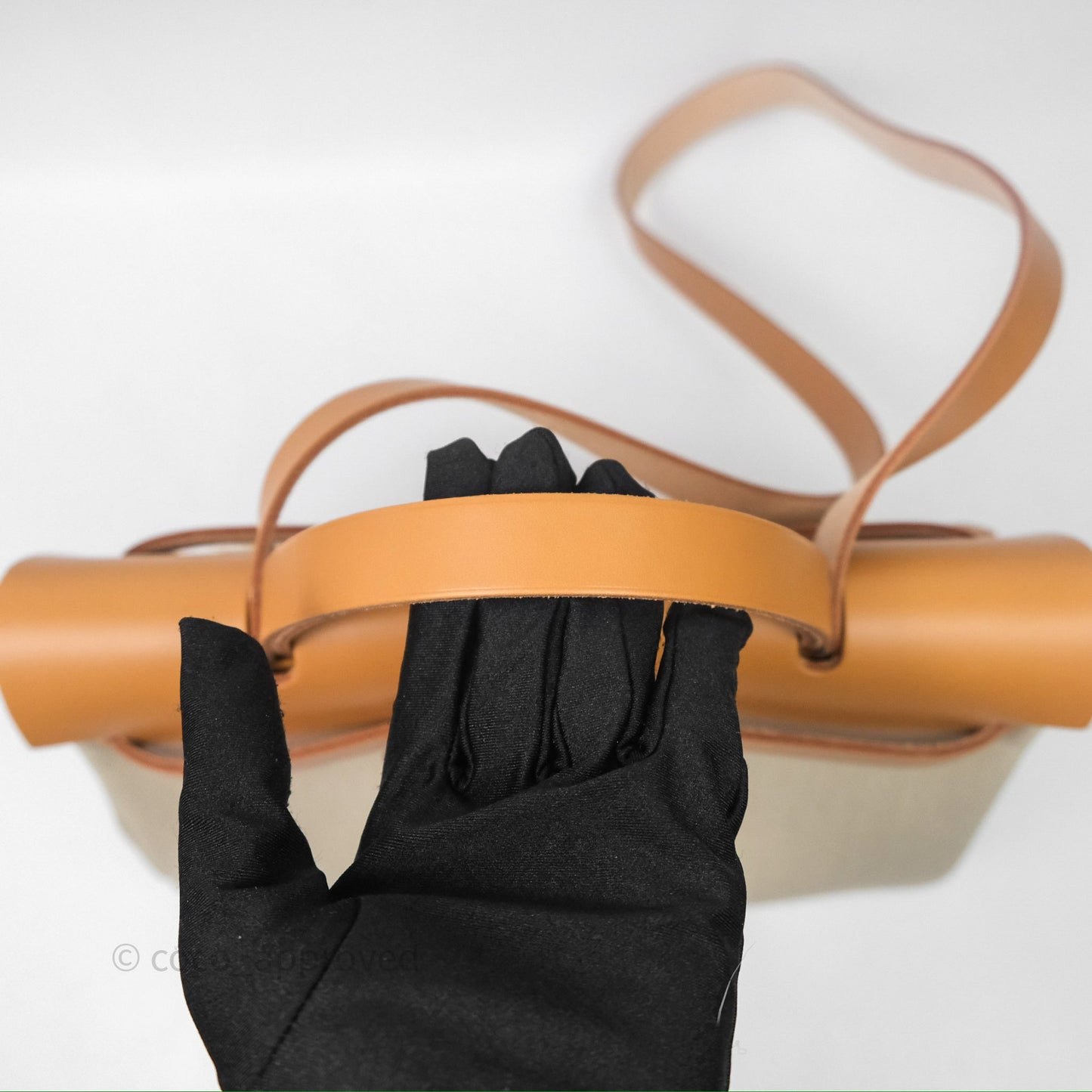 Hermès Herbag Zip 31 Retourne Beton/Natural/Nata Canvas