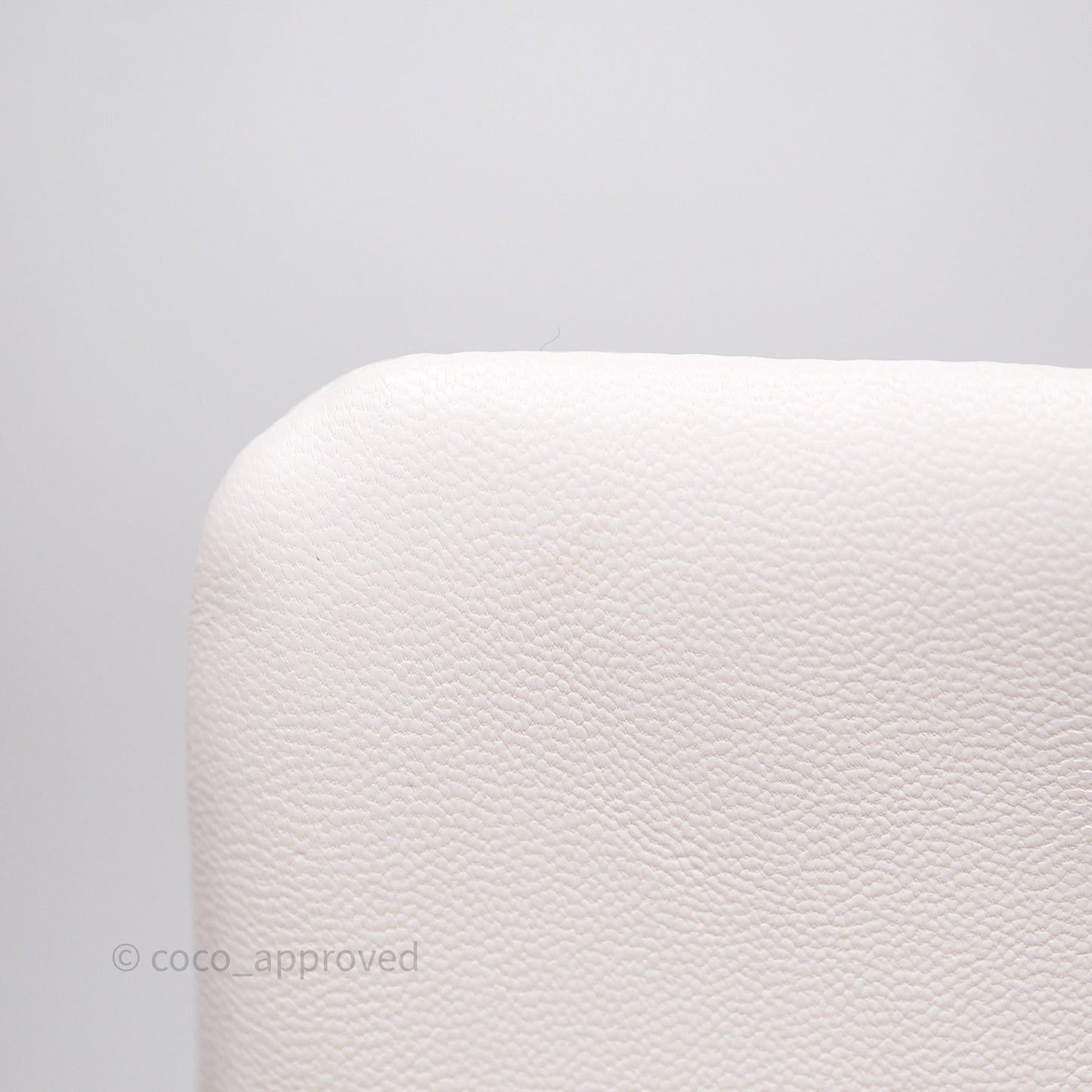 Chanel 19 Small White Mixed Hardware