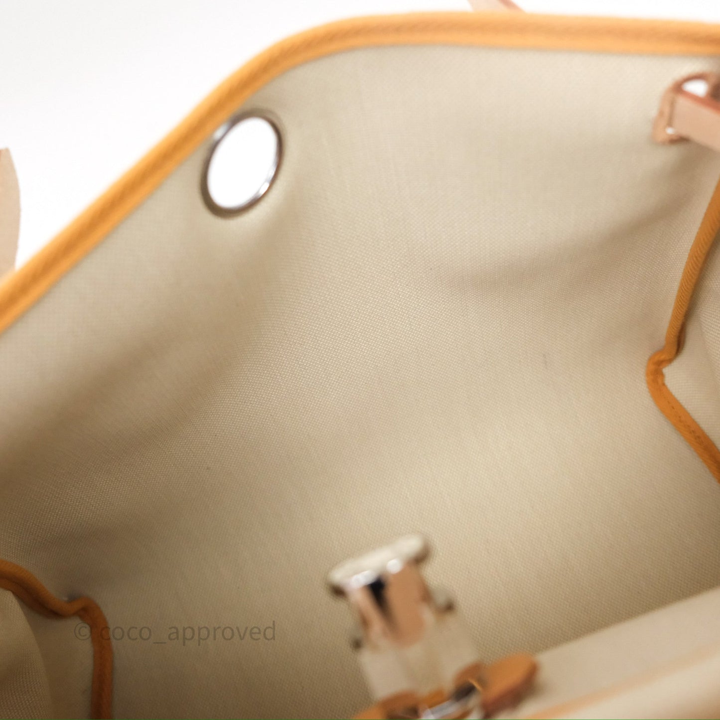 Hermès Herbag Zip 31 Retourne Beton/Natural/Nata Canvas