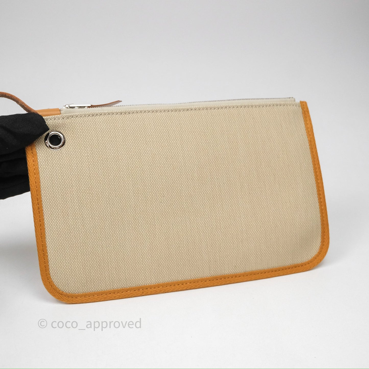 Hermès Herbag Zip 31 Retourne Beton/Natural/Nata Canvas