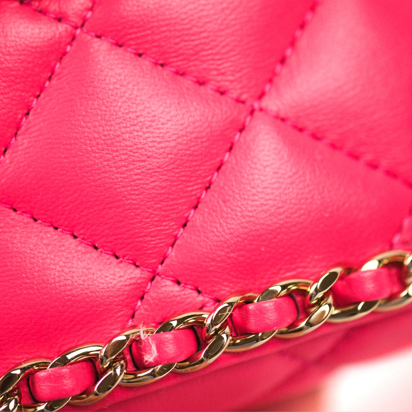 Chanel Small Hobo Bag Pink Lambskin Gold Hardware 23S