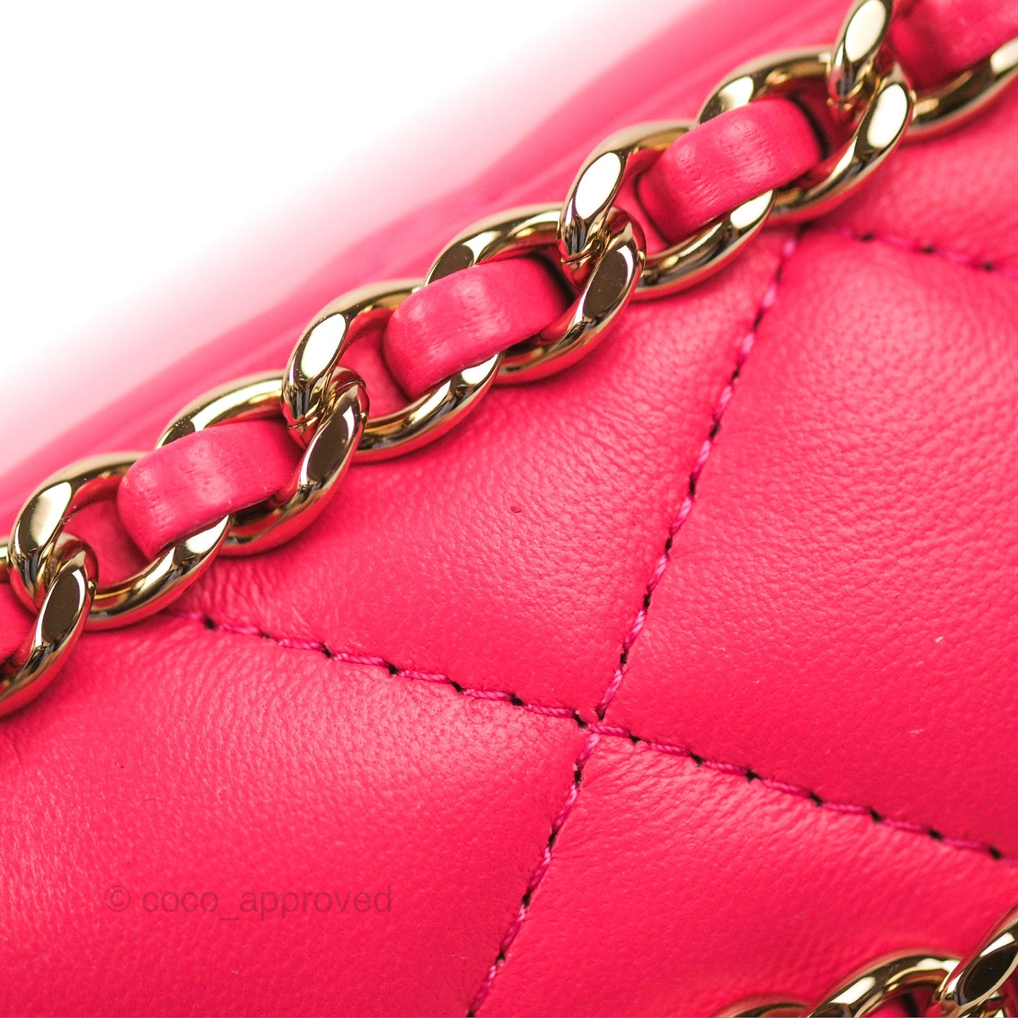 Chanel Small Hobo Bag Pink Lambskin Gold Hardware 23S