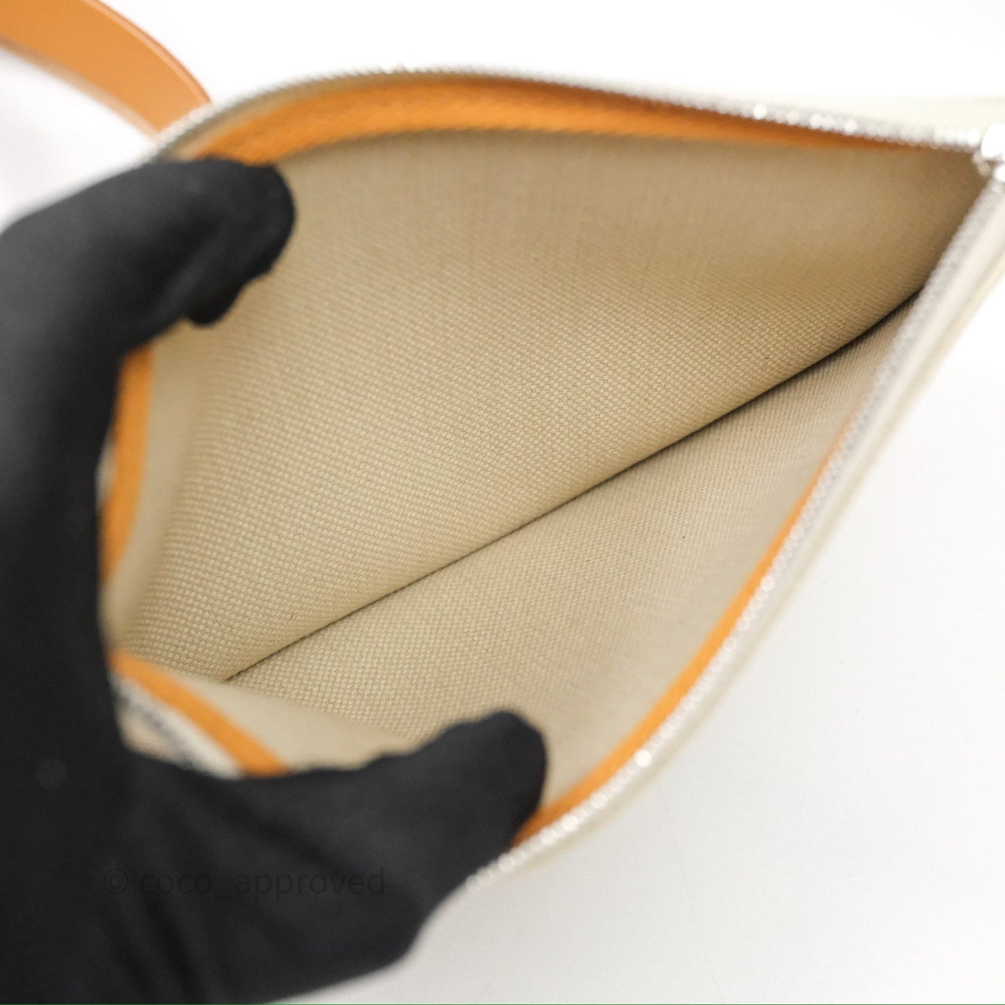 Hermès Herbag Zip 31 Retourne Beton/Natural/Nata Canvas