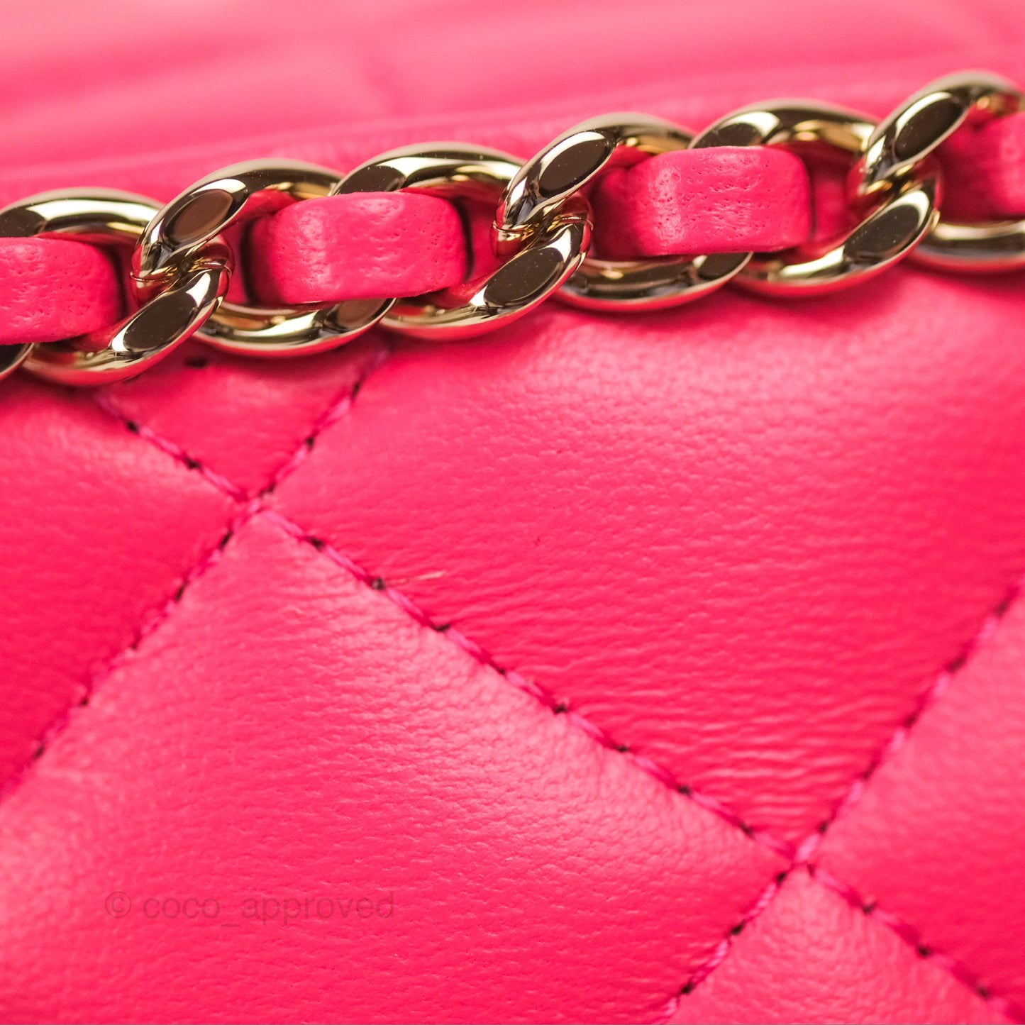 Chanel Small Hobo Bag Pink Lambskin Gold Hardware 23S