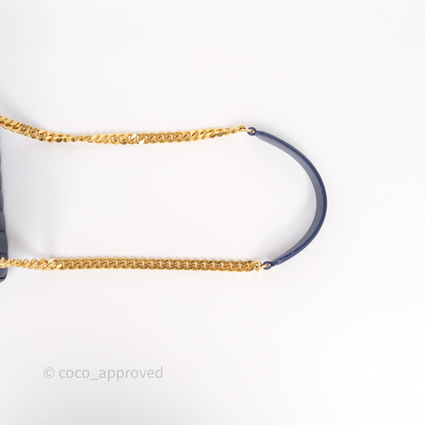 Saint Laurent Medium Vicky Bag Blue Lambskin Gold Hardware