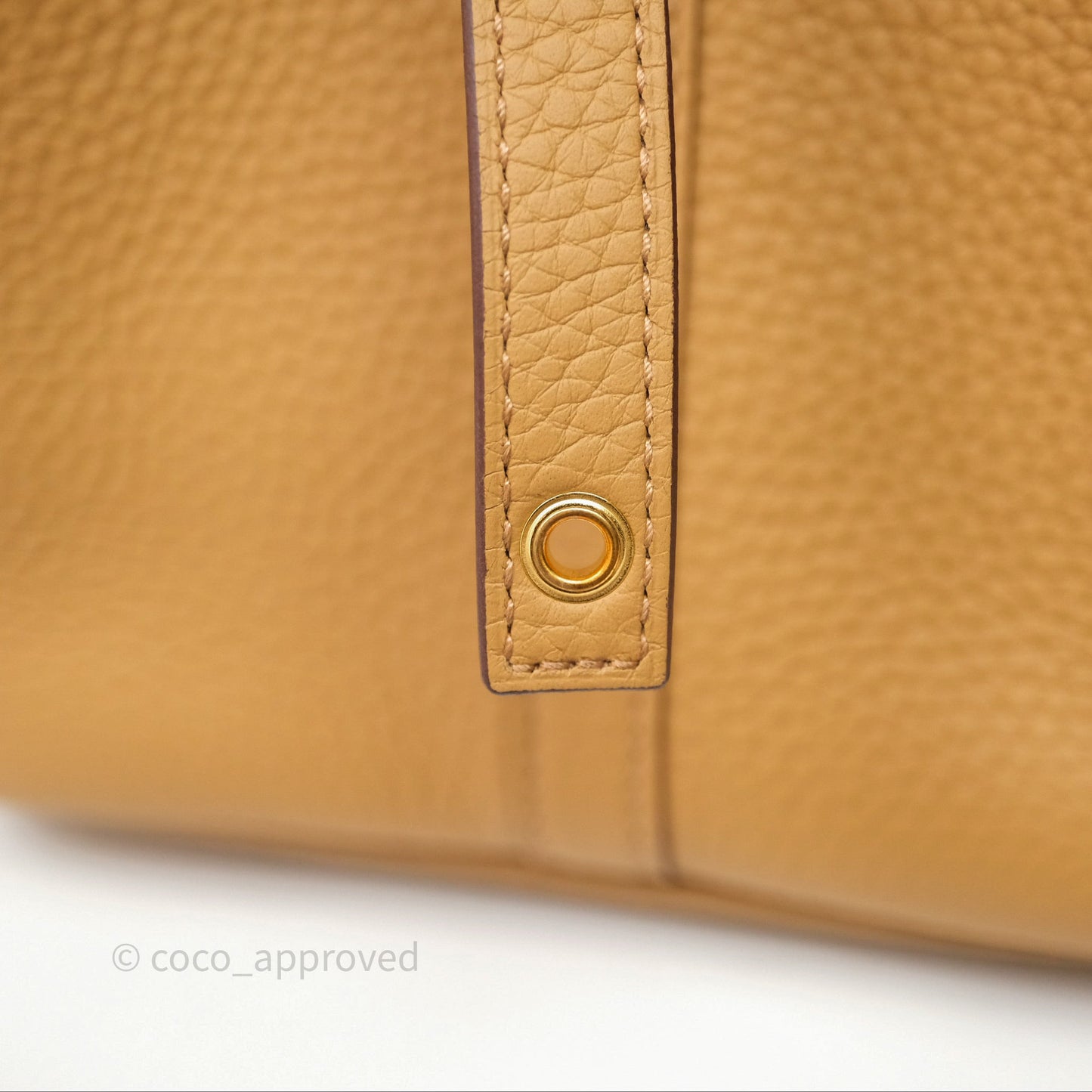 Hermès Picotin 22 Biscuit 48 Clemence Gold Hardware