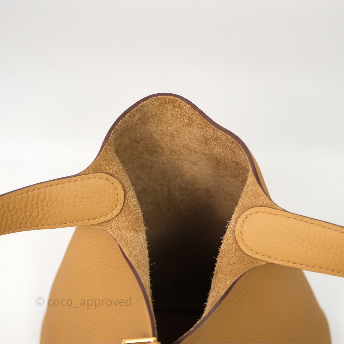 Hermès Picotin 22 Biscuit 48 Clemence Gold Hardware
