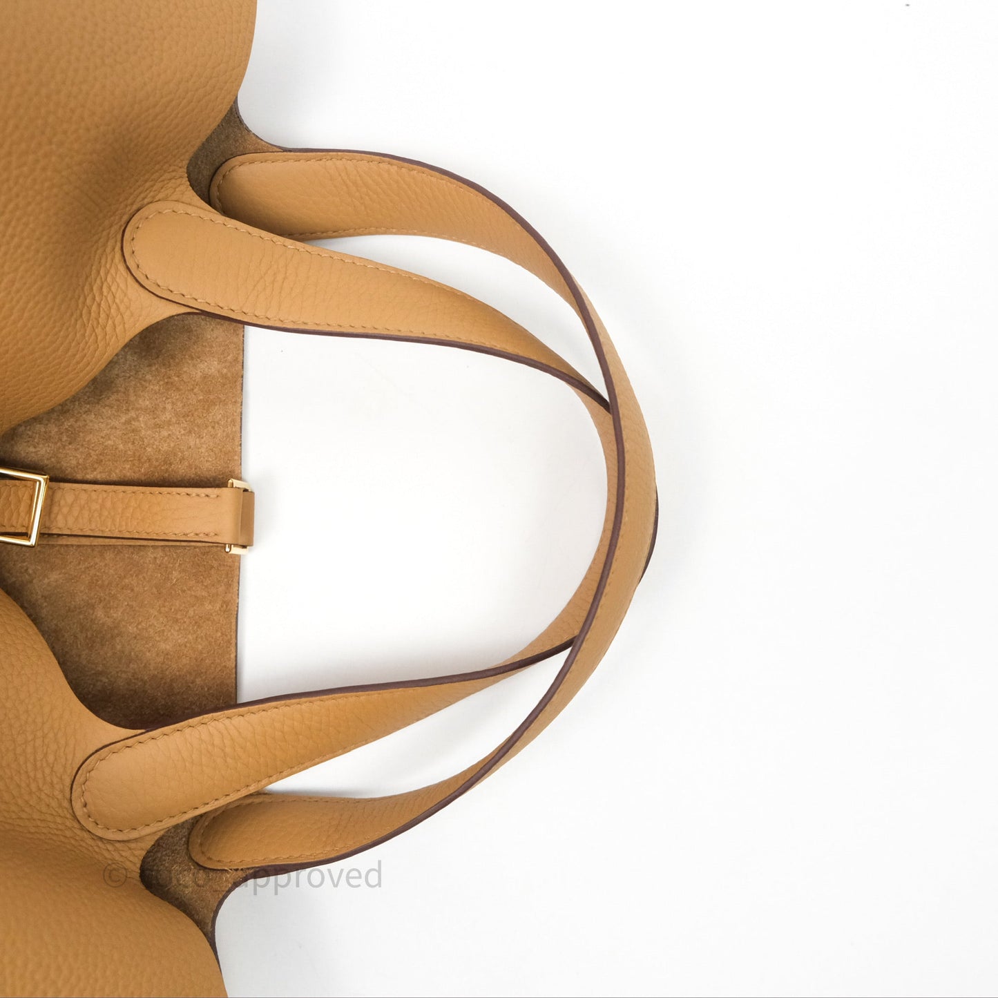 Hermès Picotin 22 Biscuit 48 Clemence Gold Hardware