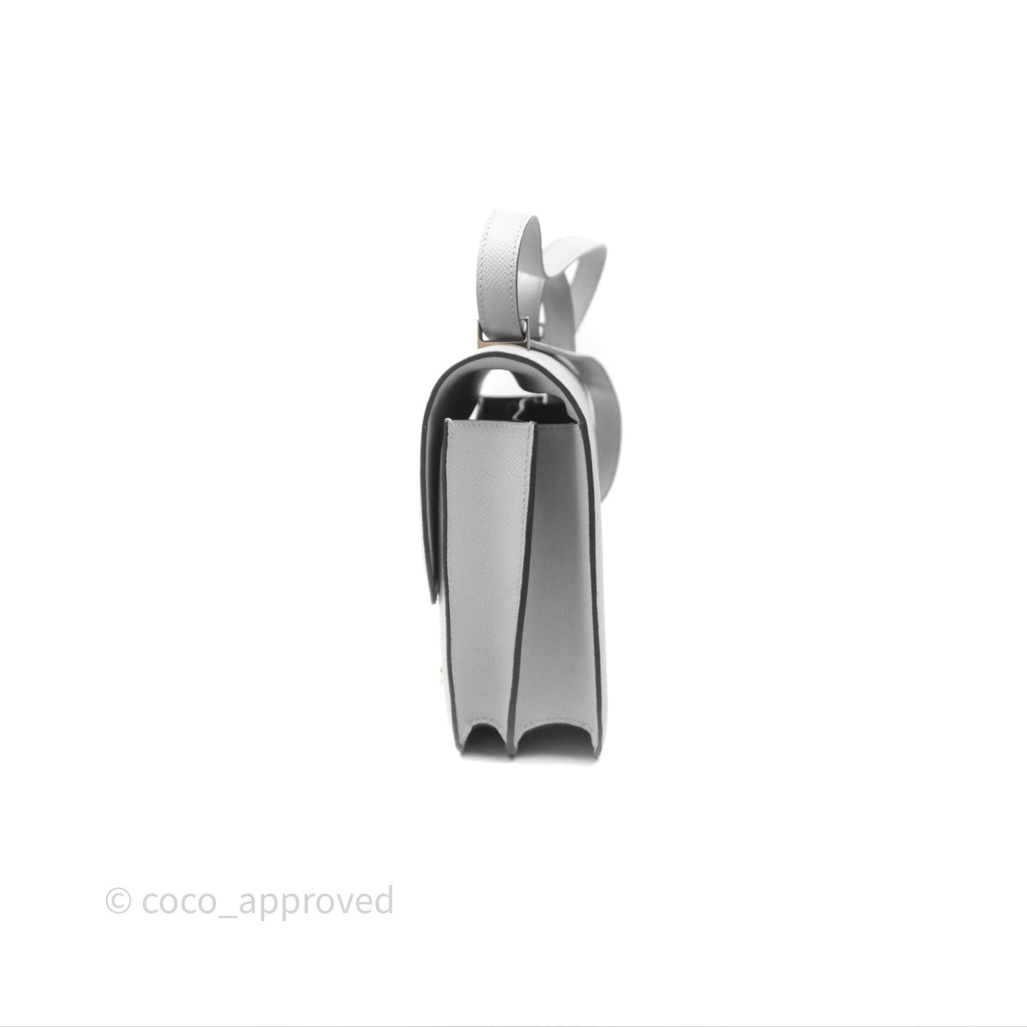 Hermès Constance 24 Gris Mouette 4Z Epsom Palladium Hardware