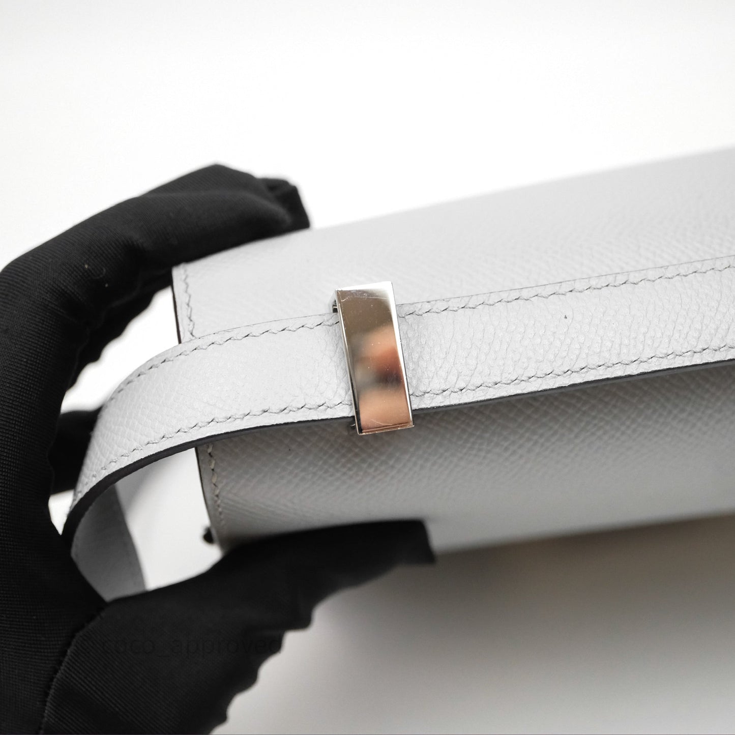 Hermès Constance 24 Gris Mouette 4Z Epsom Palladium Hardware