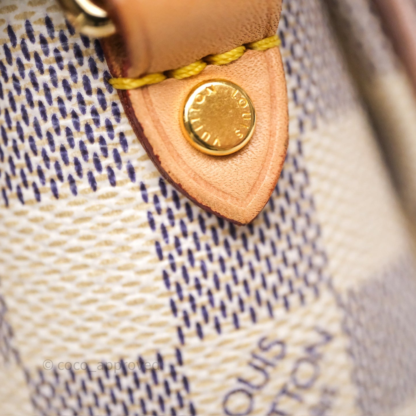 Louis Vuitton Croisette Damier Azur Canvas