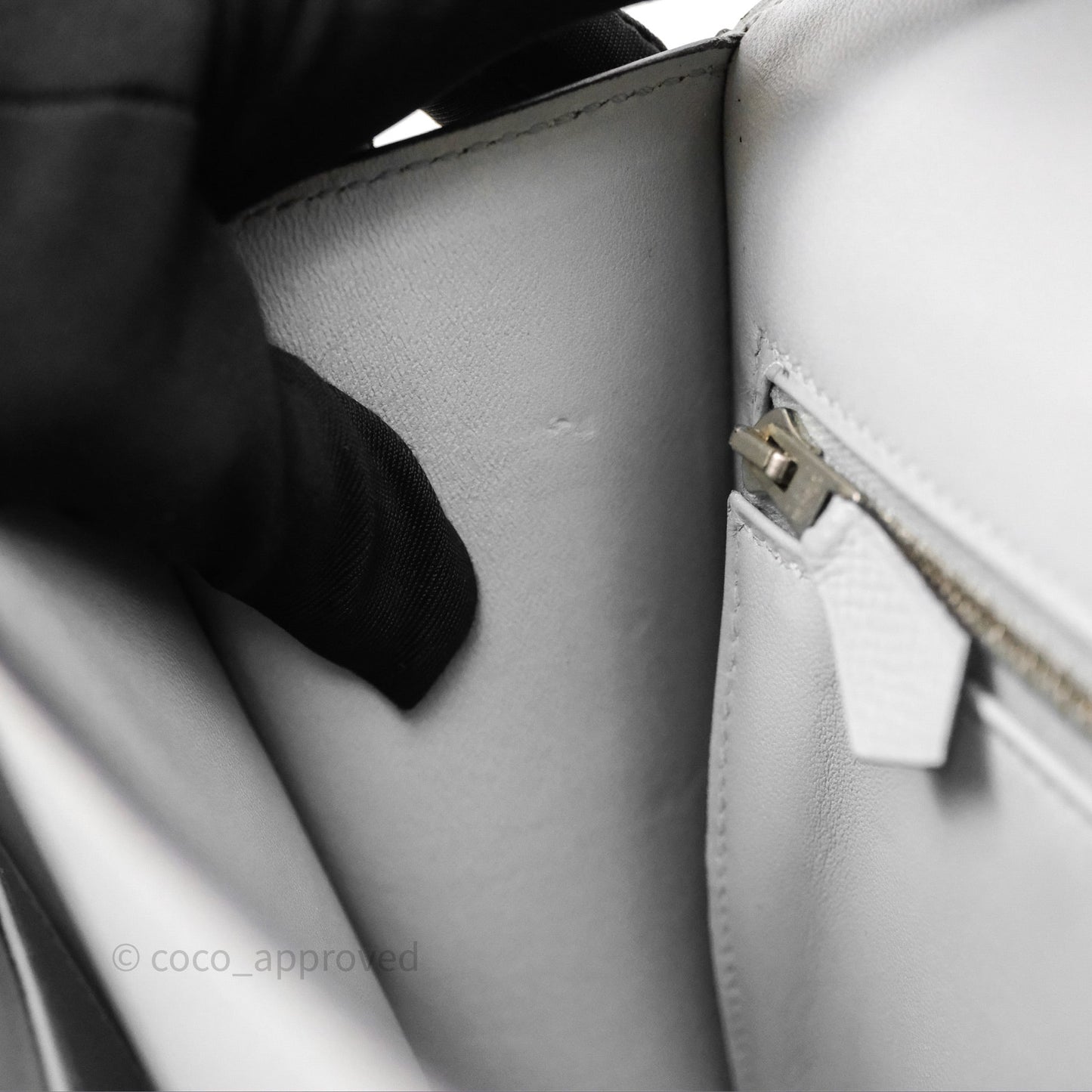 Hermès Constance 24 Gris Mouette 4Z Epsom Palladium Hardware