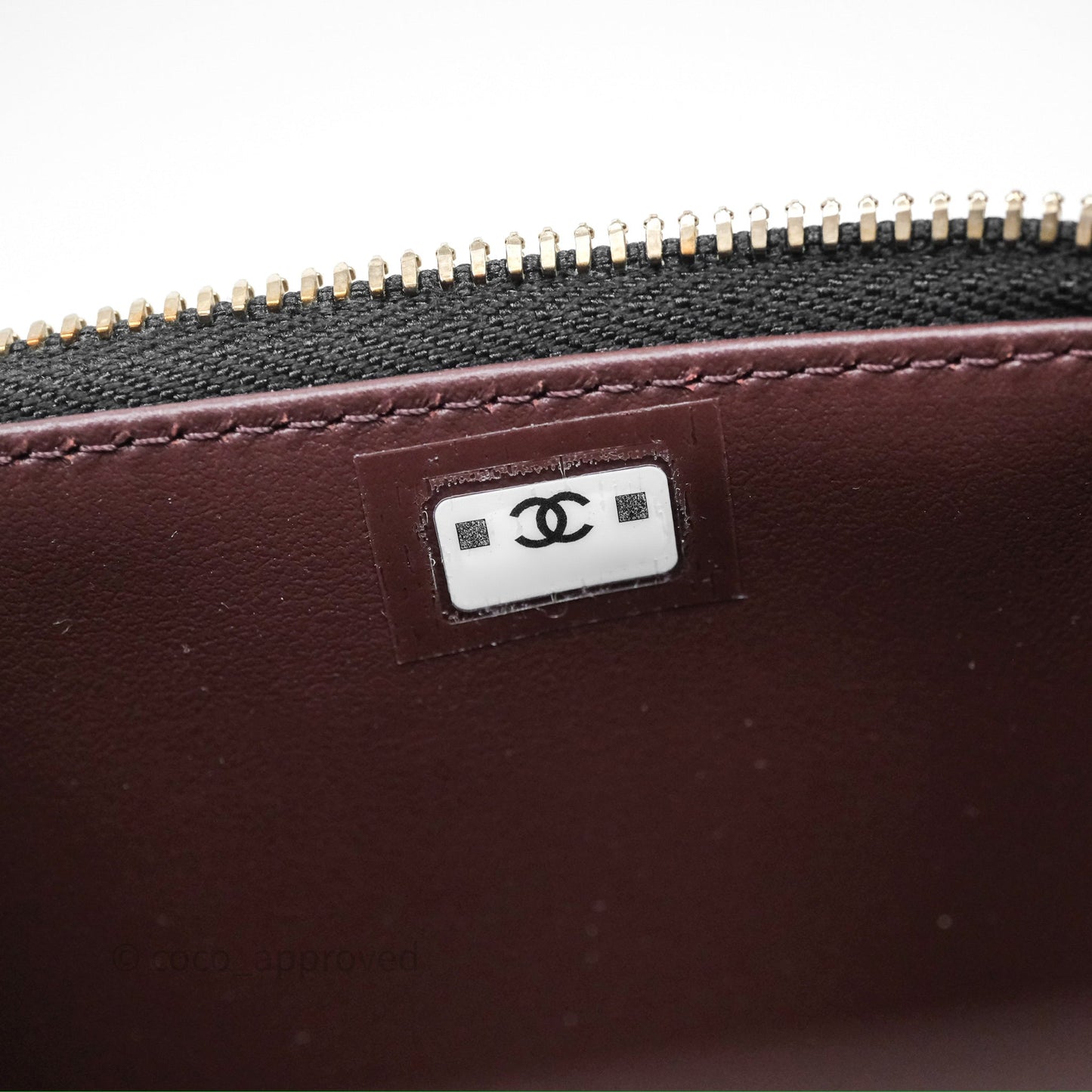 Chanel Classic Vanity with Chain Black Caviar Gold Hardware