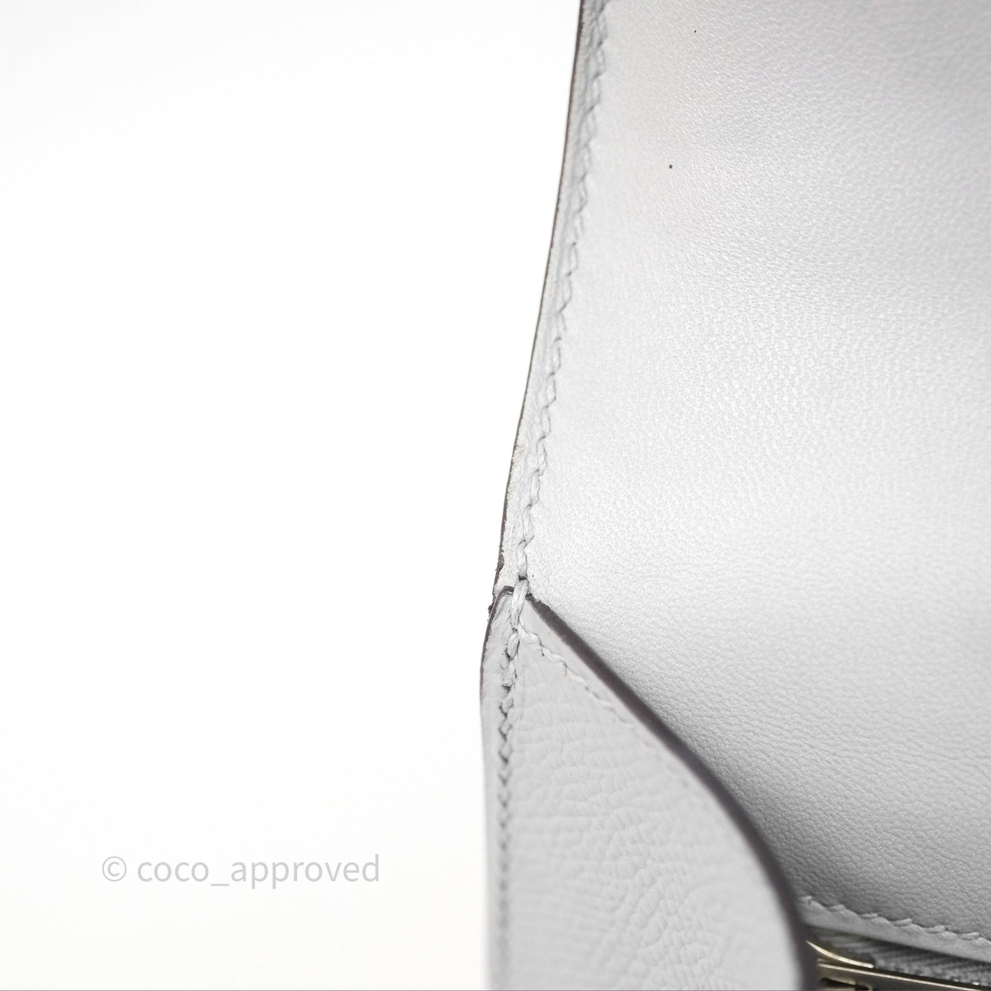 Hermès Constance 24 Gris Mouette 4Z Epsom Palladium Hardware