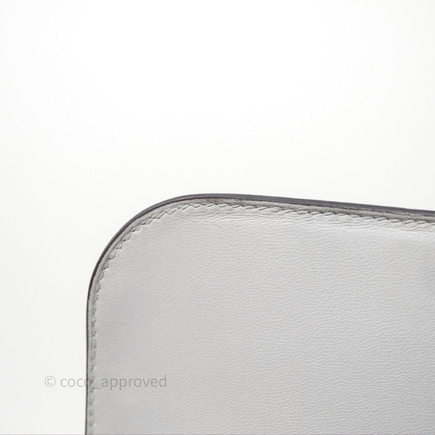 Hermès Constance 24 Gris Mouette 4Z Epsom Palladium Hardware