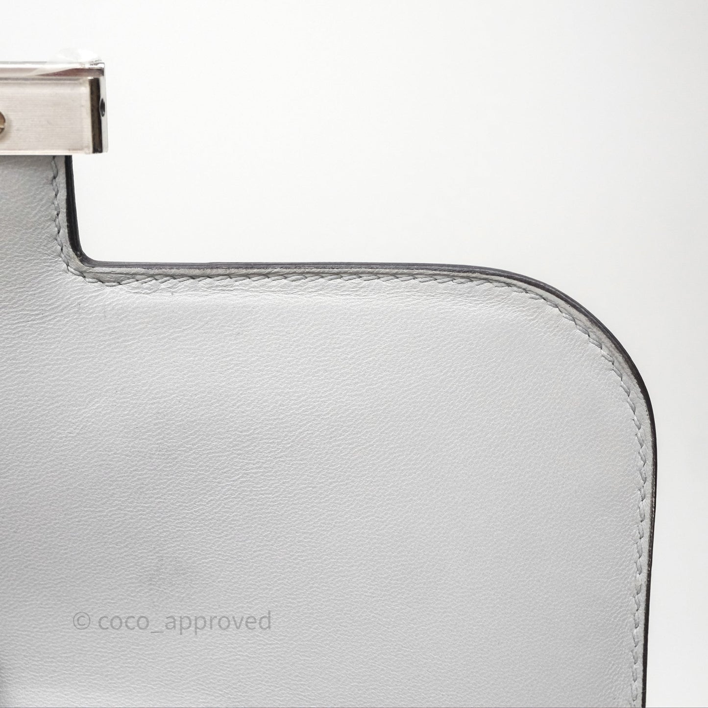 Hermès Constance 24 Gris Mouette 4Z Epsom Palladium Hardware
