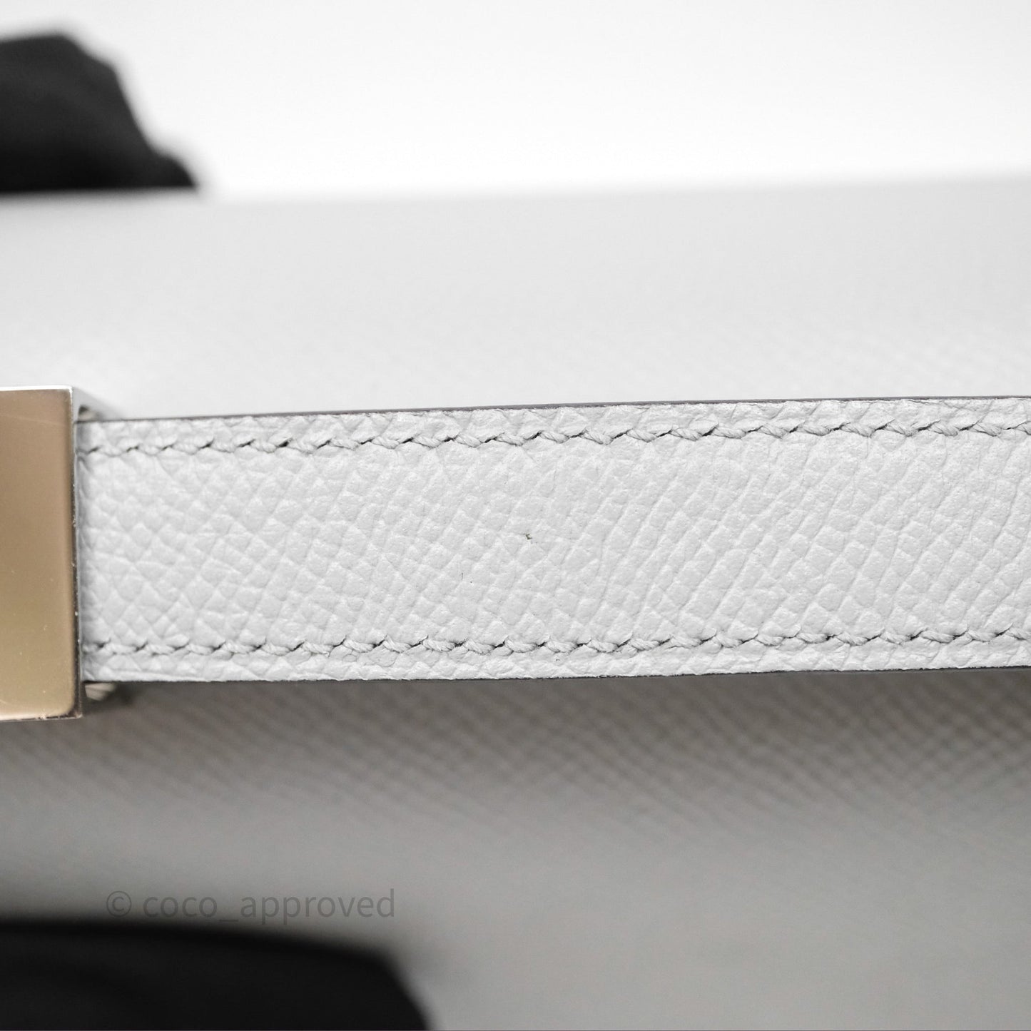 Hermès Constance 24 Gris Mouette 4Z Epsom Palladium Hardware