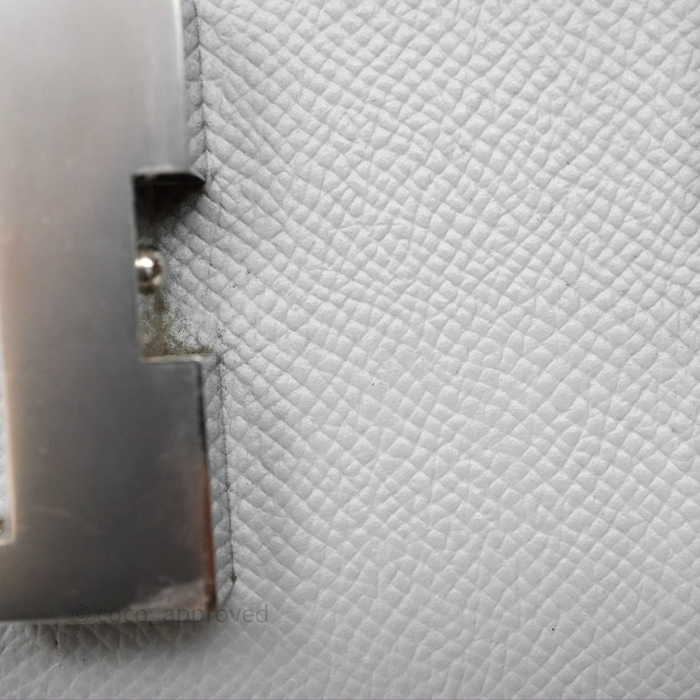 Hermès Constance 24 Gris Mouette 4Z Epsom Palladium Hardware