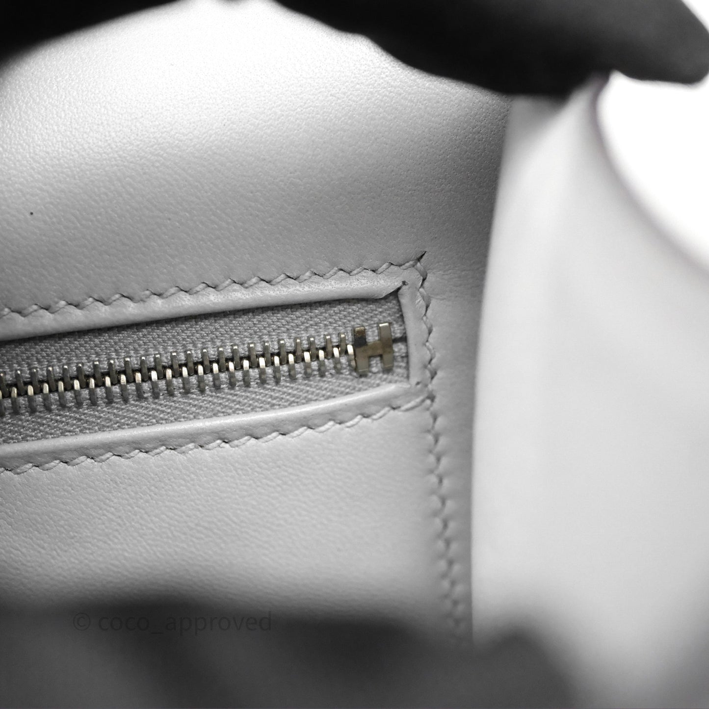 Hermès Constance 24 Gris Mouette 4Z Epsom Palladium Hardware