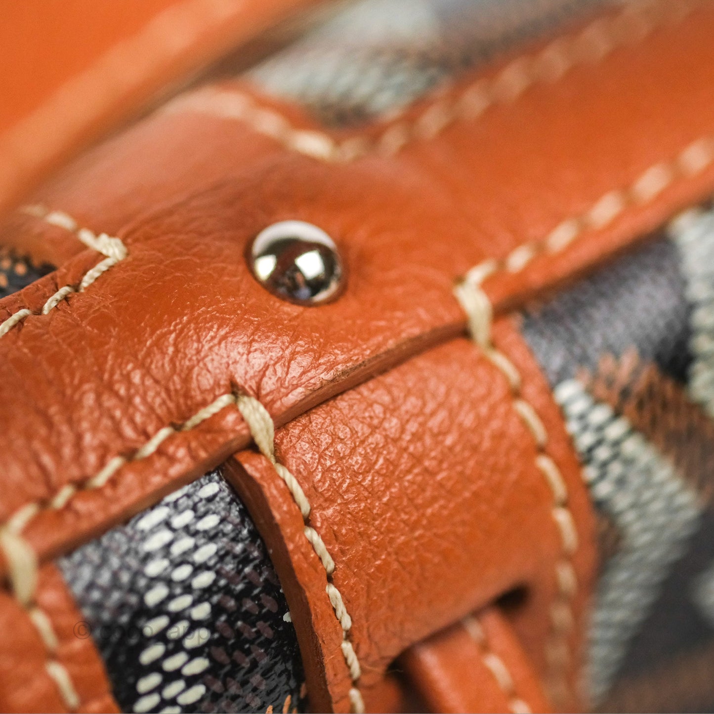 Goyard Petit Flot Bucket Bag Black & Tan Goyardine